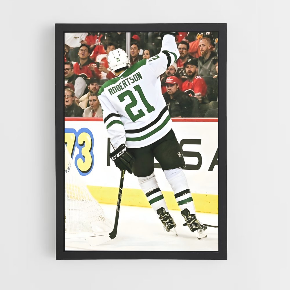 Poster La Muraille des Jets – affiche Hockey sur glace (vue 2)